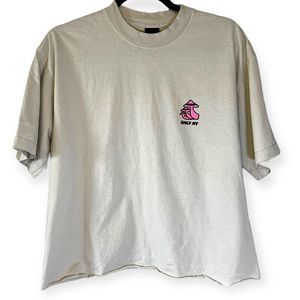 Only NY Cropped Logo Mushroom Tee Size M